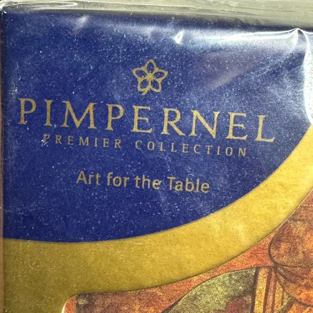 Pimpernel Premier Collection Elephant Expedition Assorted Views Coasters England